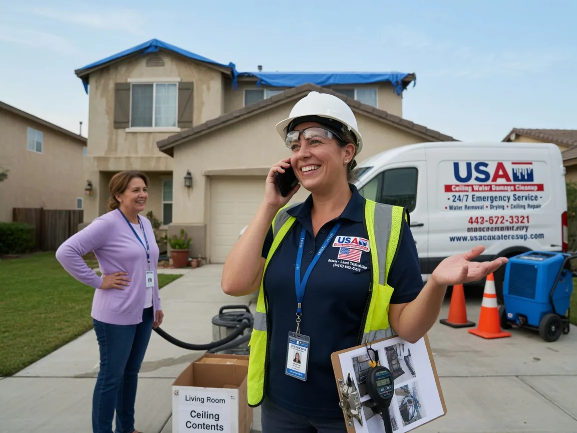 Ceiling Water Damage Restoration Minier, IL FAQs